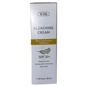 WMK SPF 30+ Skin Lightening Bleaching Cream for Body, 1.76 fl oz